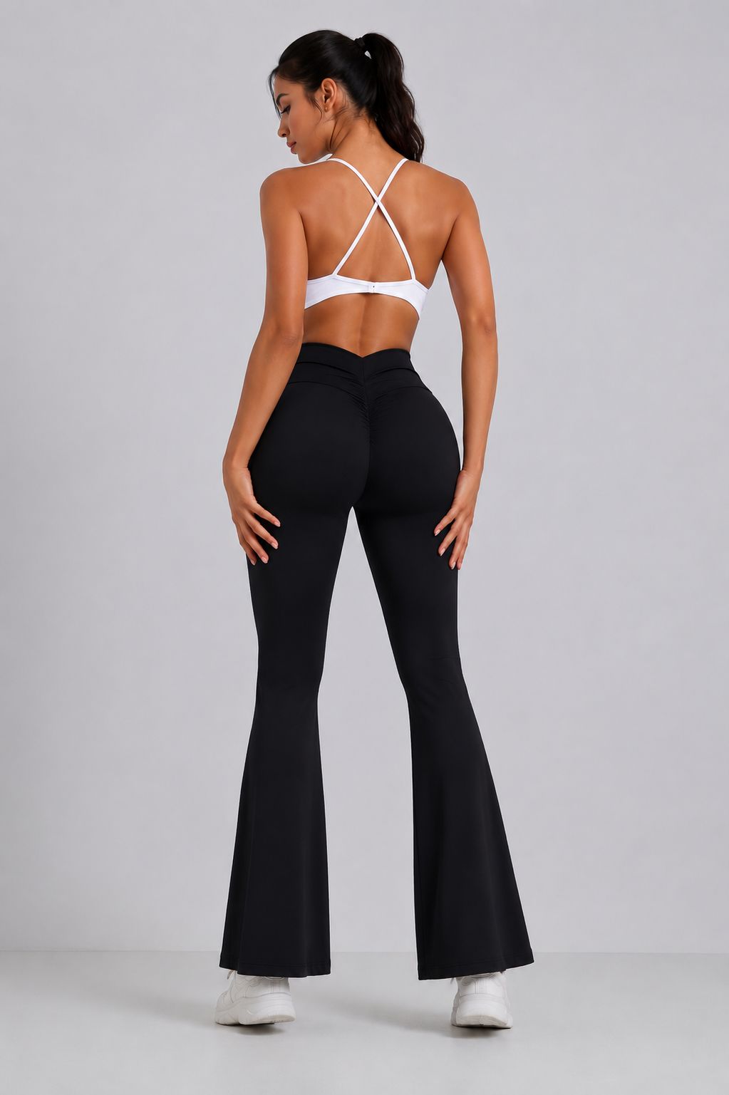 Scrunch Flare Pants