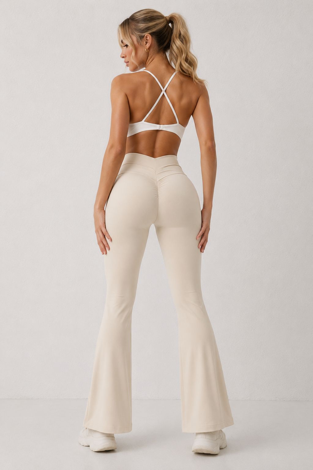 Scrunch Flare Pants